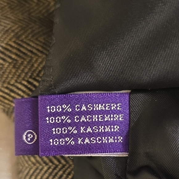 Ralph Lauren Collection Purple Label Cashmere Classic Tweed Blazer - Picture 12 of 16